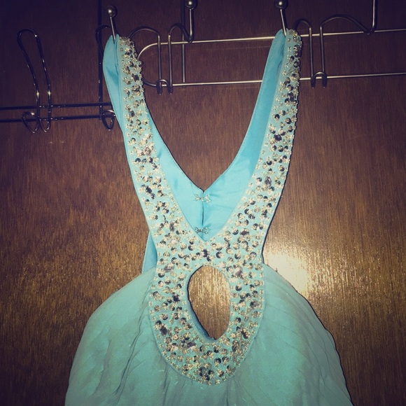 Dresses & Skirts - Long Light Blue Summer Formal Dress